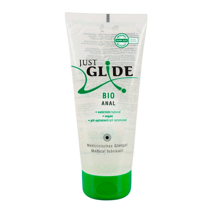 Lubrificante Anal Vegan Just Glide Bio - 200ml