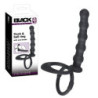 Anel Duplo & Tira Bolas Anal -  Black Velvets