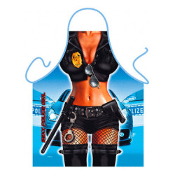 Avental Humorístico - Mulher Polícia Sexy