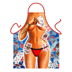 Avental Humorístico - Strip Poker