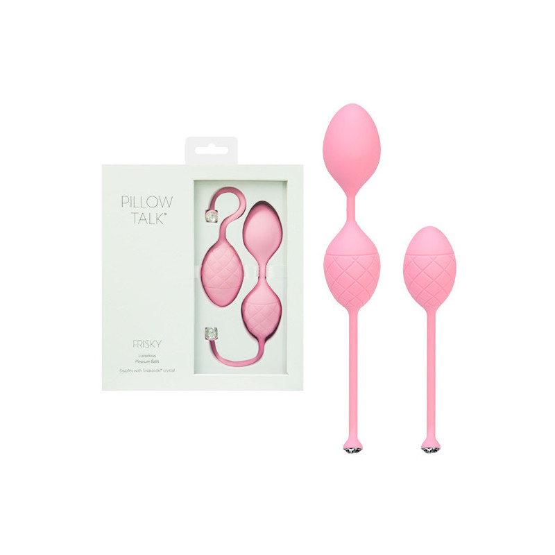 Bolas Kegel Frisky - Pillow Talk Rosa