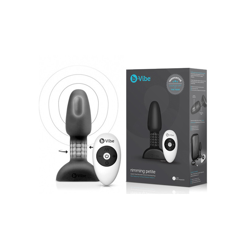 Plug Anal Comando À Distância S - Rimming Petite b-Vibe