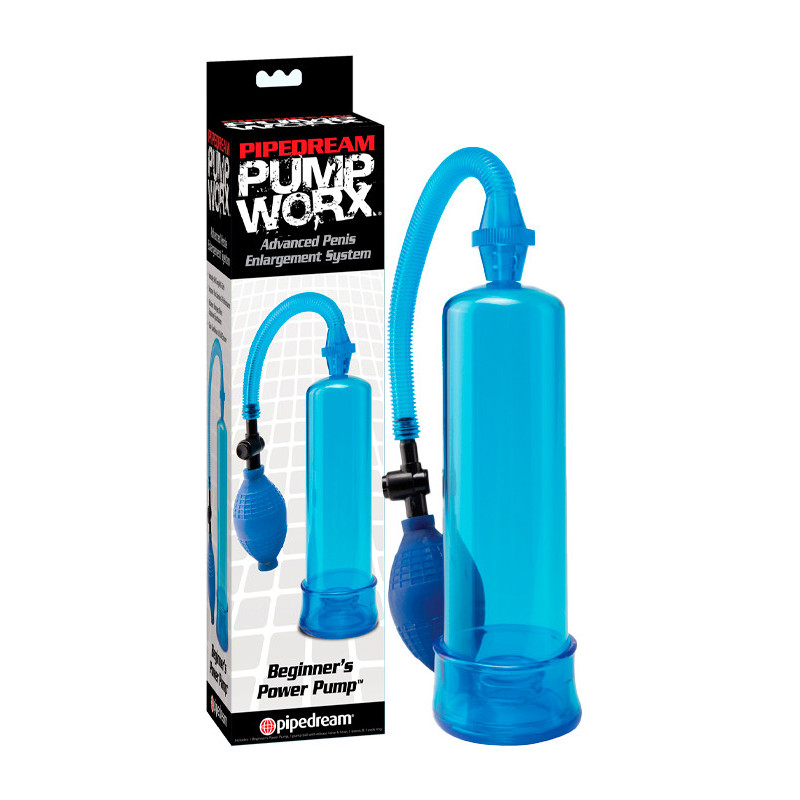 Bomba Vácuo 19cm Pump Worx - Azul