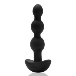 Plug Anal Carregável 12cm - Triplet Preto