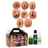 All-Star Pornstar Kit Colecionador - 8 Masturbadores