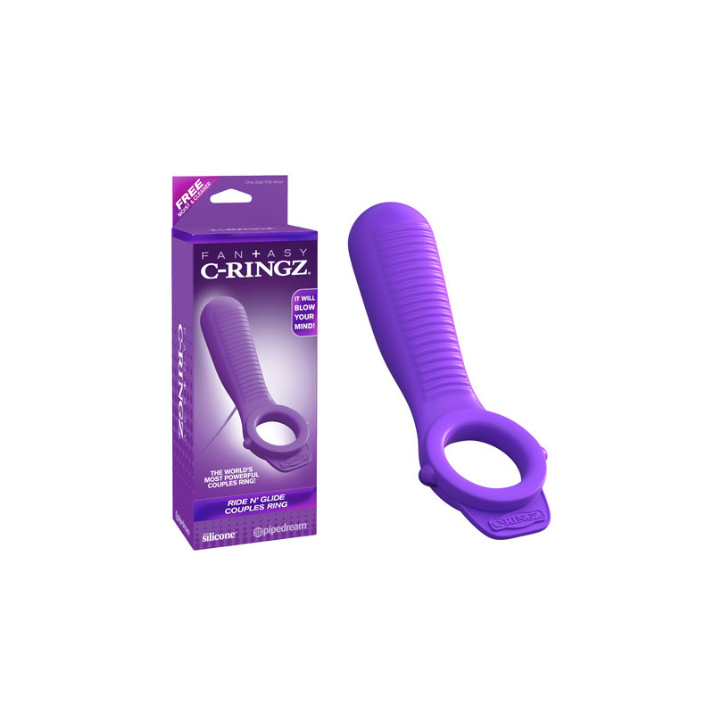 Anel Com Comando Ride N' Glide - Roxo