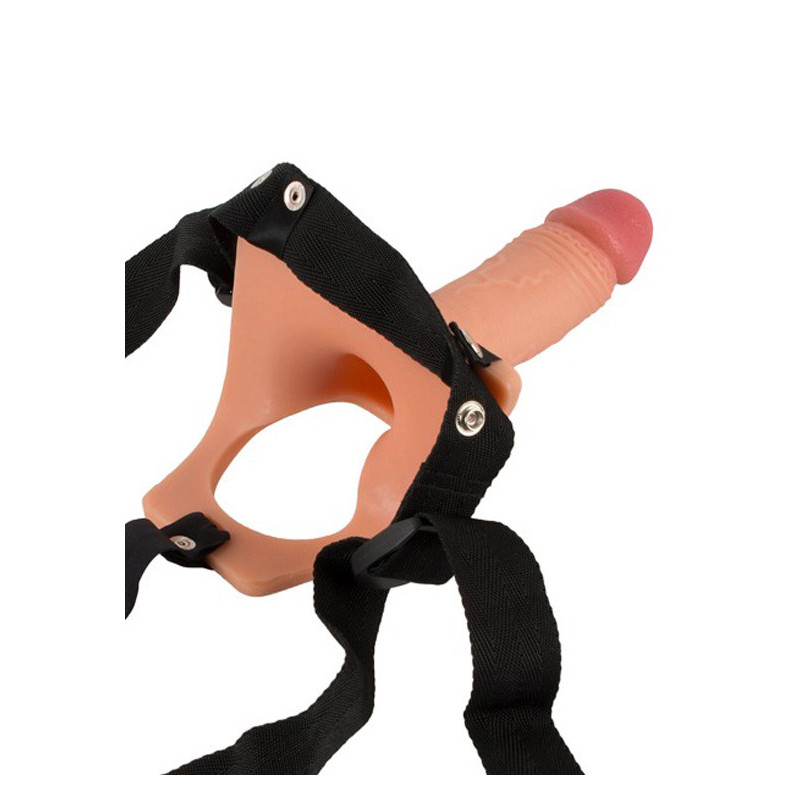Extensor Realístico Dupla Penetração - 19cm