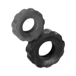 Kit 2 Anéis Ereção Preto/Cinza - Cog