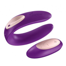 Vibrador de Casal - Double Plus Remote Satisfyer