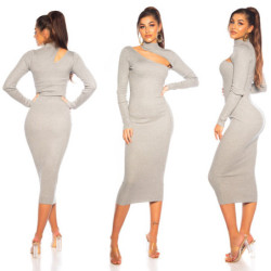 Vestido Lindsey - Cinzento