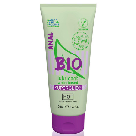 Lubrificante Anal Orgânico Vegan - Base de Água - 100ml
