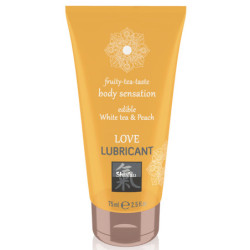 Lubrificante Comestível - Chá Branco e Pêssego - 75ml