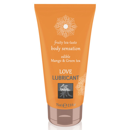Lubrificante Comestível - Manga e Chá Verde - 75ml