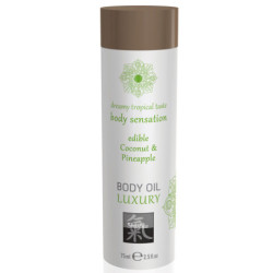 Óleo Corpo & Massagem Comestível - Côco e Abacaxi - 75ml