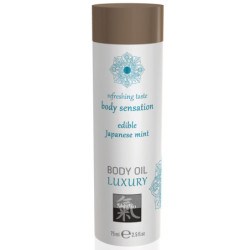 Óleo Corpo & Massagem Comestível - Menta - 75ml