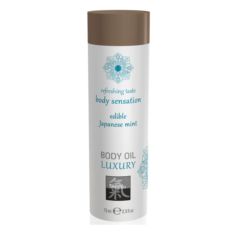 Óleo Corpo & Massagem Comestível - Menta - 75ml