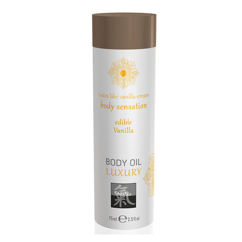 Óleo Corpo & Massagem Comestível - Baunilha - 75ml