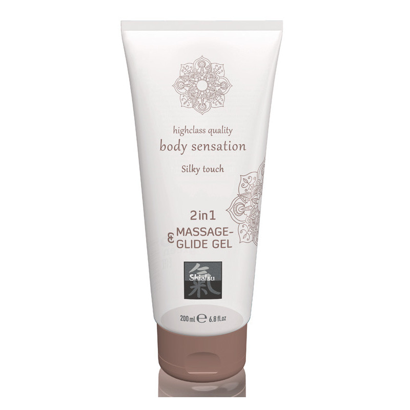 2EM1 Gel Massagem & Lubrificante - Silky Touch 200ml