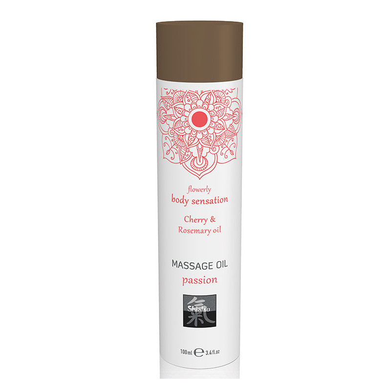 Óleo Massagem Erótico - Cereja e Alecrim - 100ml