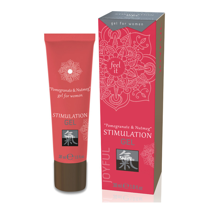 Gel Estimulante Feminino - Romã & Noz moscada - 30ml