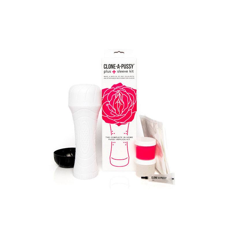 Kit Masturbador Réplica De Vulva - Clone-A-Pussy Silicone Rosa