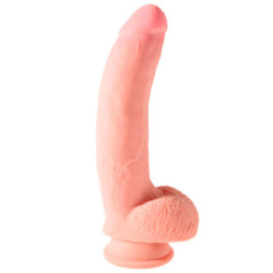 Dildo Realístico Elevada Qualidade Tripla Densidade - XL 18.5cm