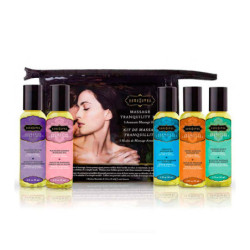 Kit 5 Óleos Massagem Aroma-terapêuticos Kamasutra - 50ml cada