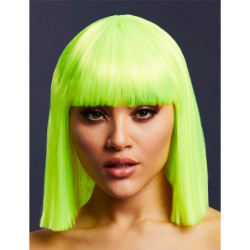 Peruca Lola Verde Lima Neon - Alta Qualidade