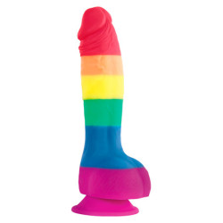 Dildo com Ventosa - Pride Edition - 15 cm