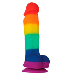 Dildo com Ventosa - Pride Edition - 13 cm