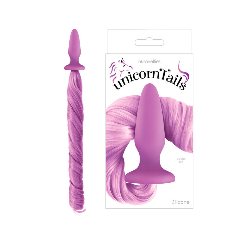 Plug Anal Unicórnio Roxo