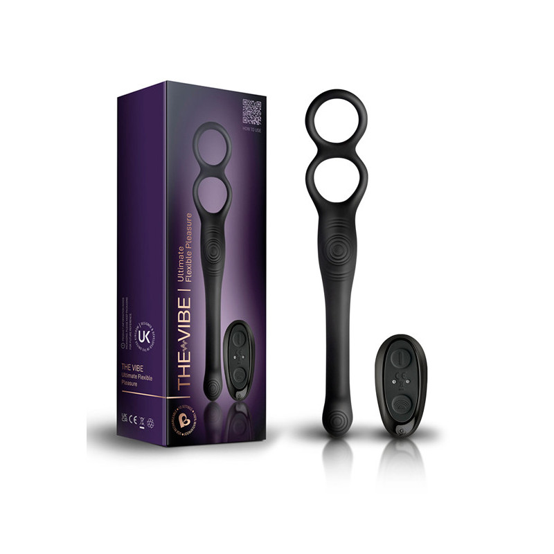 Anel Com Vibrador Anal The Vibe - 8cm