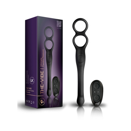 Anel Com Vibrador Anal The Vibe - 8cm