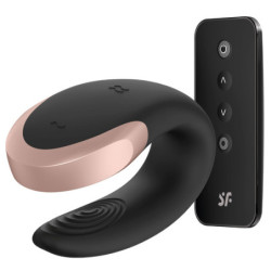 Vibrador de Casal C/APP - Double Love Satisfyer
