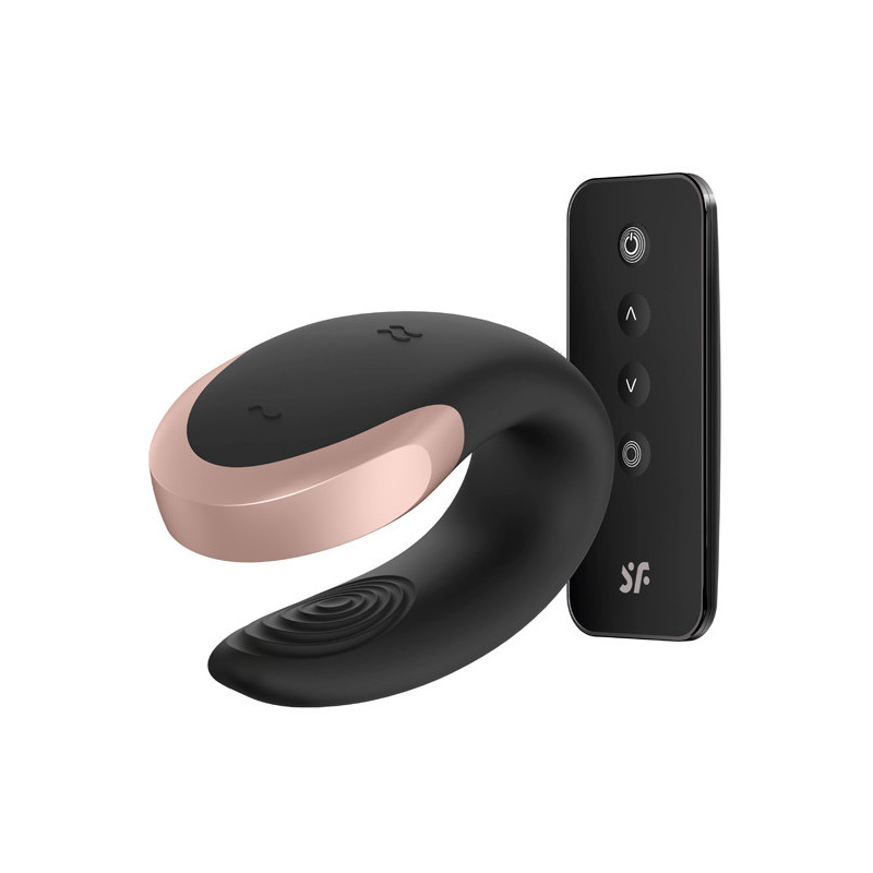 Vibrador de Casal C/APP - Double Love Satisfyer