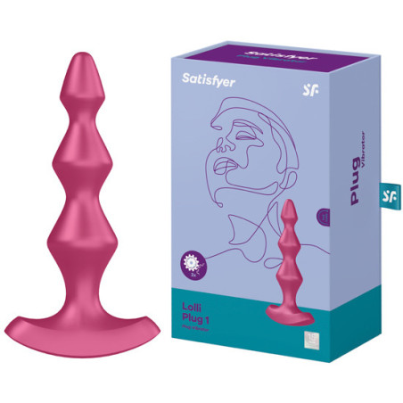 Tira Bolas Anal C/ Vibração - Lolli Plug 1 Satisfyer