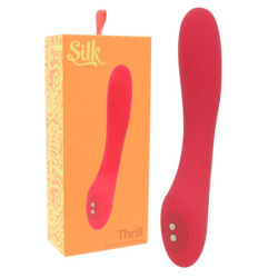 Vibrador Carregável Silicone Líquido - Thrill 14cm