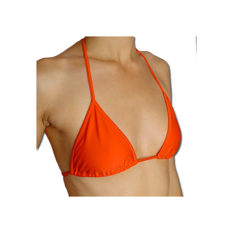 Top Bikini Brasileiro médio - Laranja