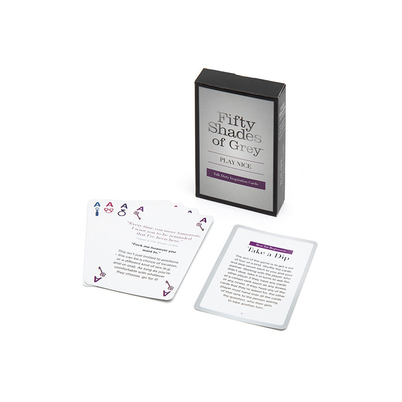Jogo Talk Dirty - 50 Sombras de Grey - Play Nice (EN)