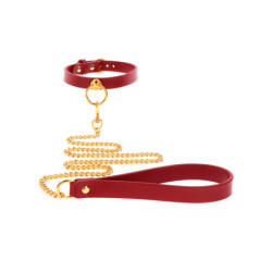 Conjunto Coleira e Trela