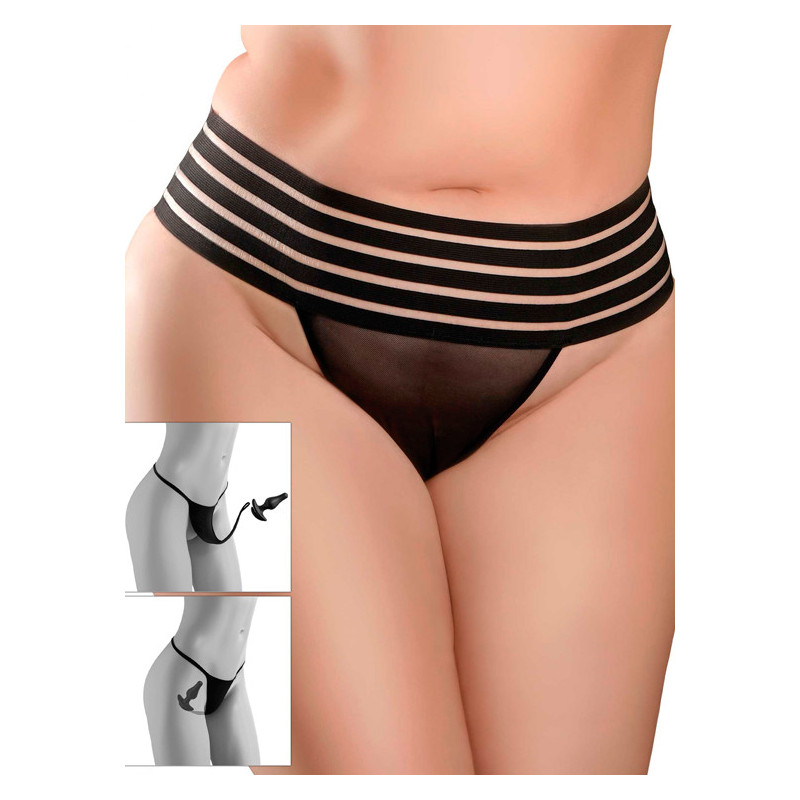 Cuequinha Com Plug Anal - Love Garter XL - XXL