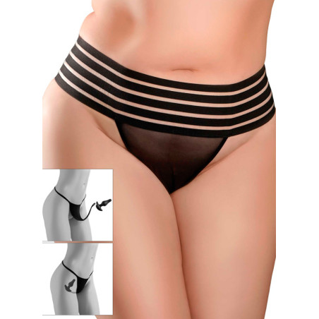 Cuequinha Com Plug Anal - Love Garter XL - XXL