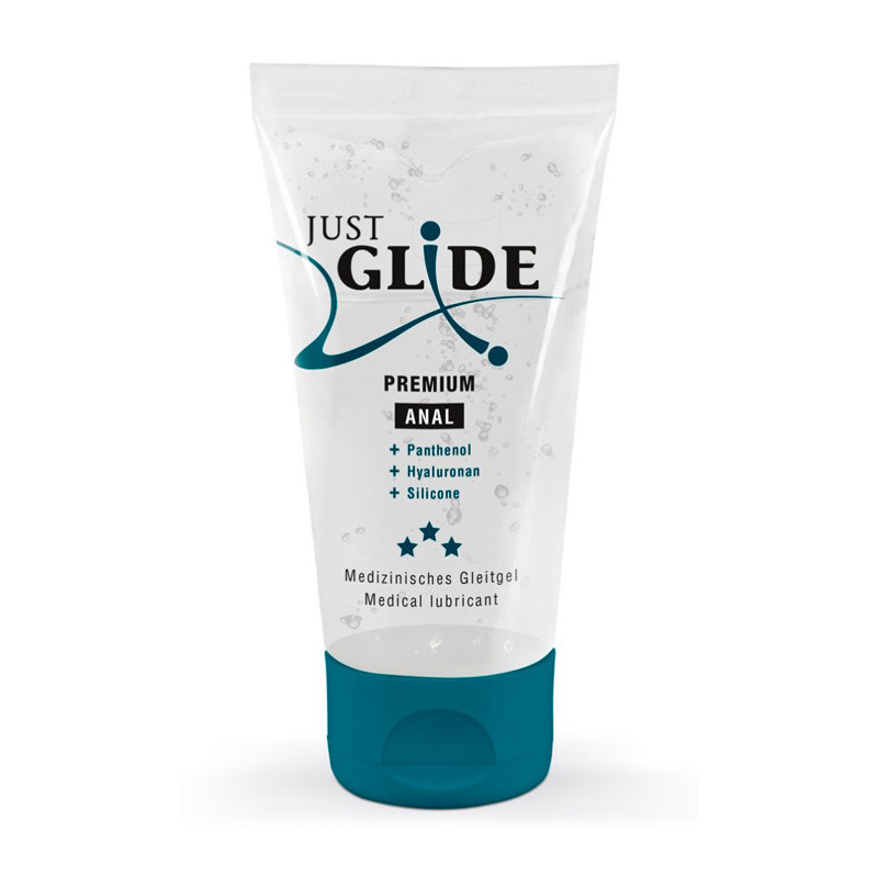 Lubrificante Anal Medicinal Premium - Just Glide 50ml
