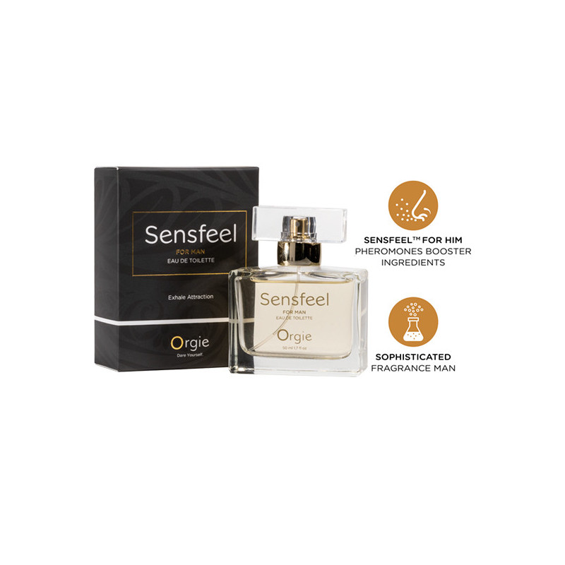 Perfume Com Feromonas Sensfeel Homem - 50ml