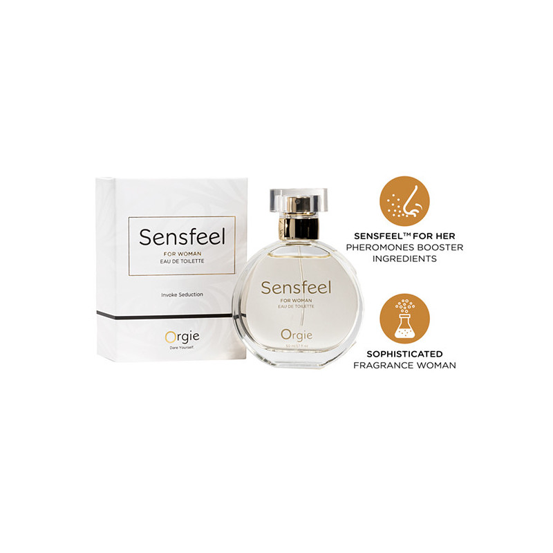 Perfume Com Feromonas Sensfeel Mulher - 50ml