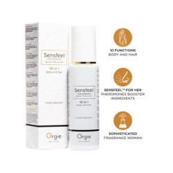Elixir Corpo e Cabelo Com Feromonas - Sensfeel Mulher 100ml