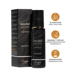 Elixir Corpo e Cabelo Com Feromonas - Sensfeel Homem 100ml