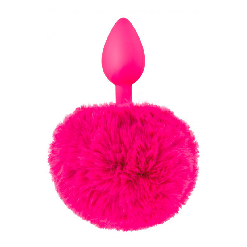 Plug Anal Rabinho De Coelhinha - Rosa Fuchsia