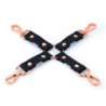 União Hogtie - Preto & Rose Gold