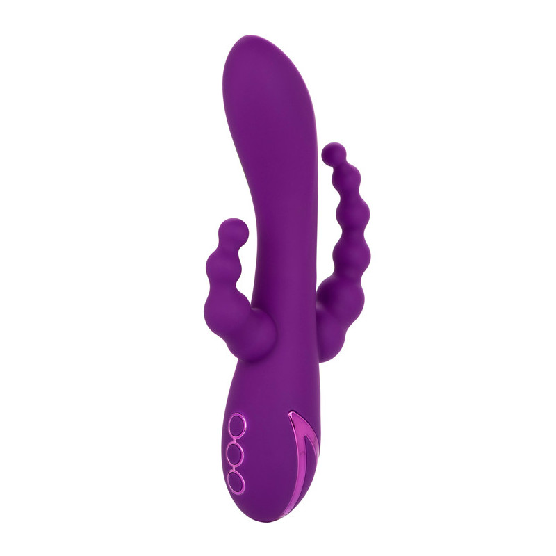 Vibrador Com Estimulador Clitoriano e Anal - BootyLicious